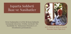 Arif-i Billah Hayri Baba Hazretlerinin Isparta Sohbeti