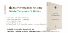 Hadislerle nsanla Sesleni Kitab YARIMASI 3. Blm