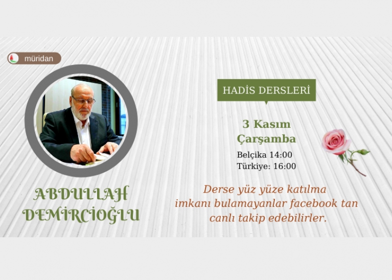 Hadis Derslerimiz Balyor