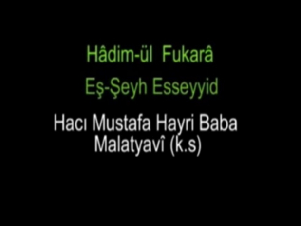 Hac Mustafa Hayri Baba Hazretleri