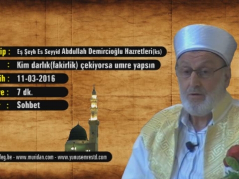 Kim Darlk ekiyorsa Umre Yapsn 11