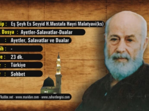 Ayetler Salavatlar ve Dualar