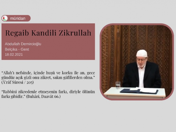 Regaib Kandili Zikrullah 18.02.2021