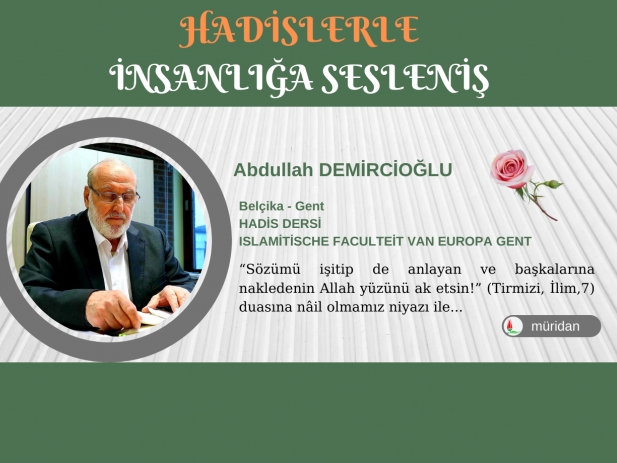 Abdullah Demirciolu - Hadis Dersi 