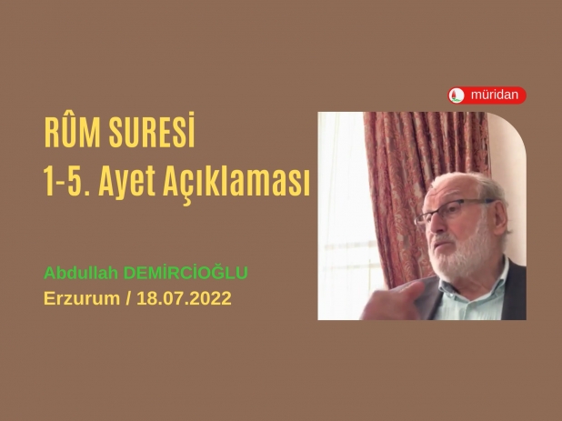 Rum Suresi 1-5. Ayet Aklamas