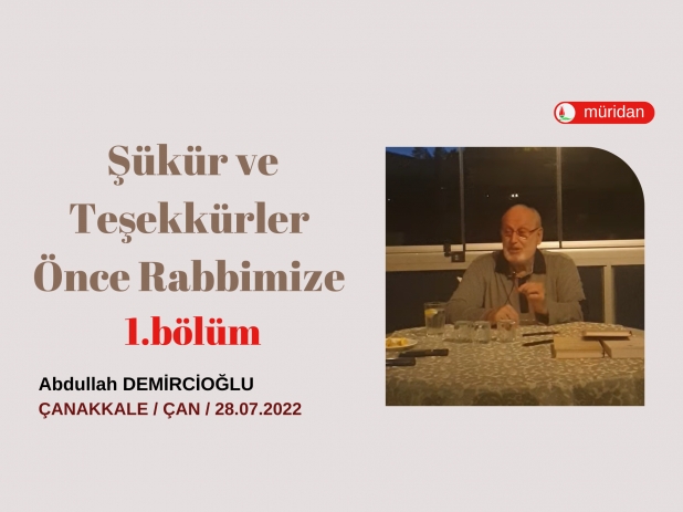 kr ve Teekkrler nce Rabbimize 1.blm