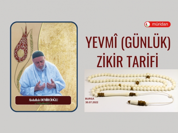 Yevm (Gnlk) Zikir Tarifi