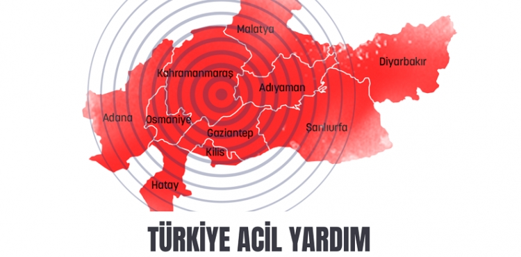 Deprem Bölgesine Yardım Çağrısı