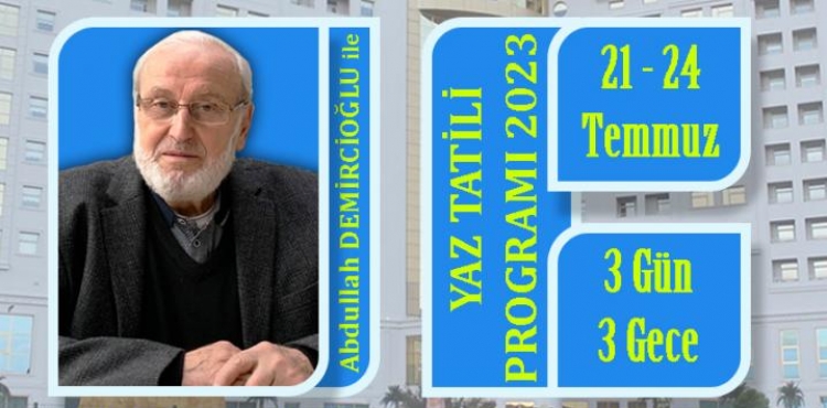 Yaz Tatili Programı 2023