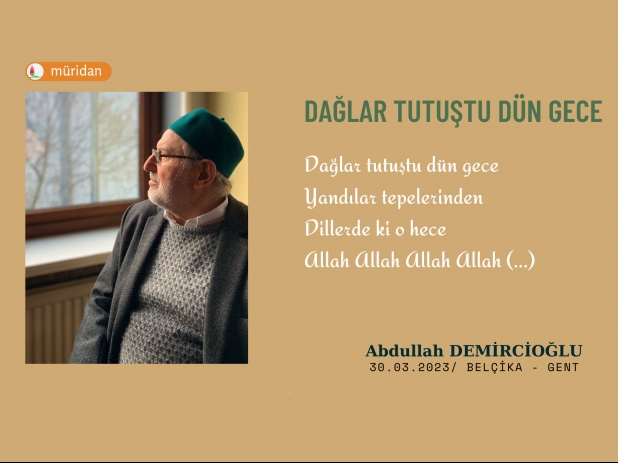 Dağlar Tutuştu - şiir