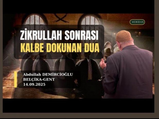 Zikrullah Sonrası Kalbe Dokunan Dua |Abdullah Demircioğlu