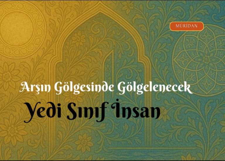 Arn Glgesinde Glgelenecek Yedi Snf nsan