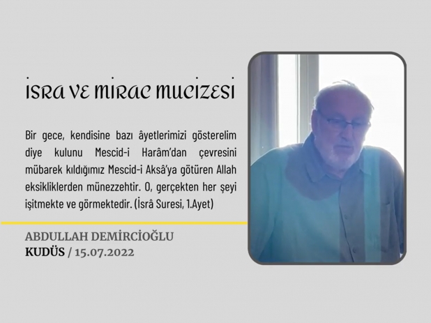 İsra ve Mirac - KUDÜS - 15.07.2022